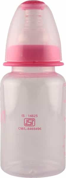 Mothercare Narrow Neck Bottle - Pink - 150Ml