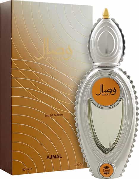 Ajmal Wisal Eau De Parfum 50Ml Perfume For Women And Silver Shade Homme Deodorant 200Ml For Men