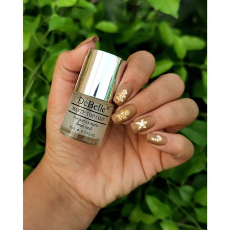 Debelle Gel Nail Polish Gift Set Of 2 Lemon Tart | Matte Top Coat - 16 Ml (8ml Each)