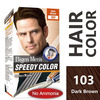 Bigen Men's Beard Color Dark Brown B103 40G & Bigen Men's Speedy Color Dark Brown 103 80G