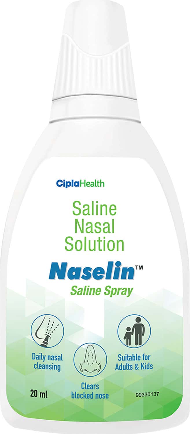 Buy NASELIN SALINE SPRAY 20 ML (PACK OF 7) Online & Get Upto 60 OFF at