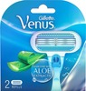 Gillette Venus (Aloe Vera) Razor Blades For Women Pack Of 2
