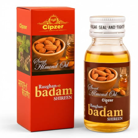 Cipzer Roghan Badam Shirin 50ml | Supports Brain Health| Sleep & Heart Wellness