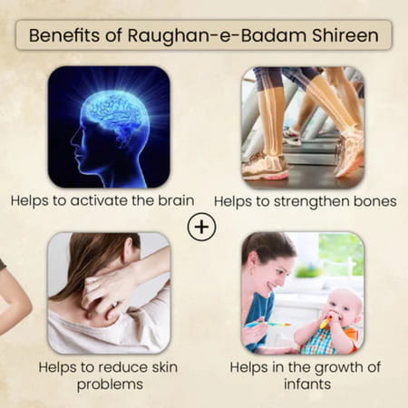 Cipzer Roghan Badam Shirin 50ml | Supports Brain Health| Sleep & Heart Wellness