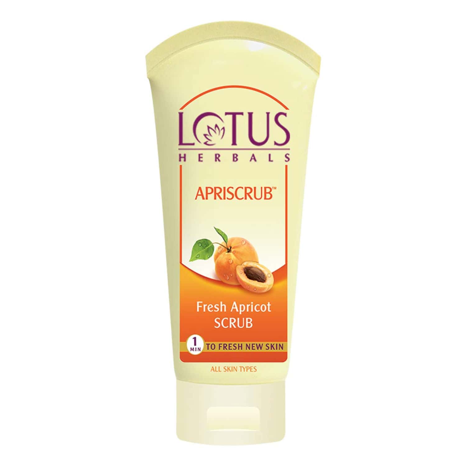 Lotus Herbals Apriscrub Fresh Apricot Scrub 125g