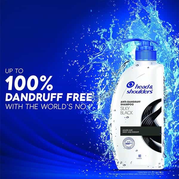 Head & Shoulders Silky Black Shampoo - 650Ml