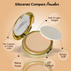 Coloressence Glitterati Compact Powder Gold Range Oil Free Matte Finish | Sand Beige 10Gm