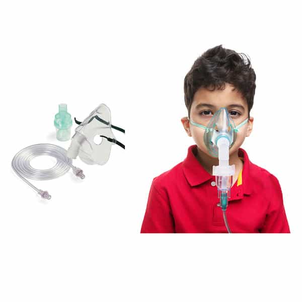 Stergic Nebulizer Mask For Kids - Latex-Free | Adjustable Fit | Universal Compatibility