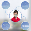 Stergic Nebulizer Mask For Kids - Latex-Free | Adjustable Fit | Universal Compatibility