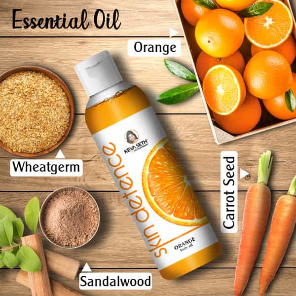 Keya Seth Aromatherapy Skin Defence Orange Body Oil- 200Ml