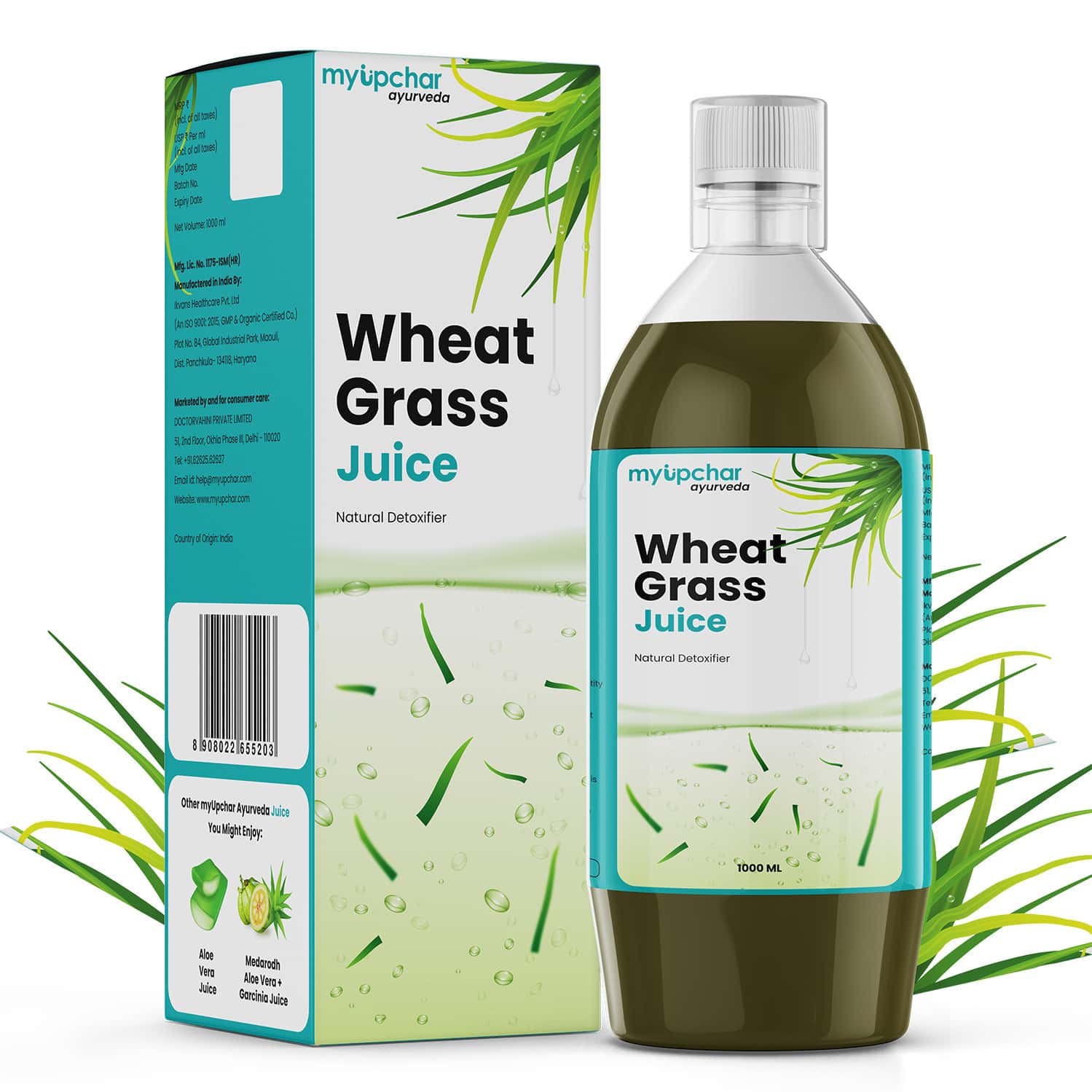 Myupchar Ayurveda Wheatgrass Juice 1 Lt