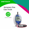 Onetouch Ultra Test Strips | Pack Of 100 Strips With 100 Onetouch Ultrasoft Lancets