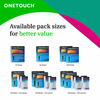 Onetouch Ultra Test Strips | Pack Of 100 Strips With 100 Onetouch Ultrasoft Lancets