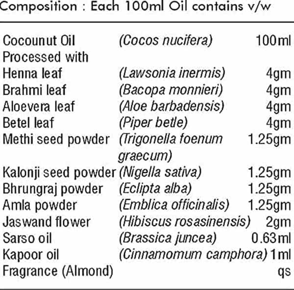 Herbal Hills Kesho Forte Ayurvedic Hair Oil 100 Ml Hair Care Natural Hair Growth (Pack Of 4)