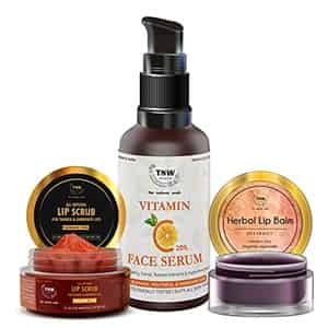 Tnw The Natural Wash Vitamin C Face Serum | Skin Clearing Serum | Lip Balm