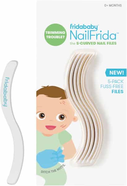 Frida Baby Nailfrida S Curved Nail Files Baby Nail Filing Tool 5 Count