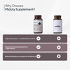 Miduty Vitamin Adk - A D3 K2 - Eyes | Immunity | Weak Bones | Arthritis - Fat Soluble - 30 Capsules