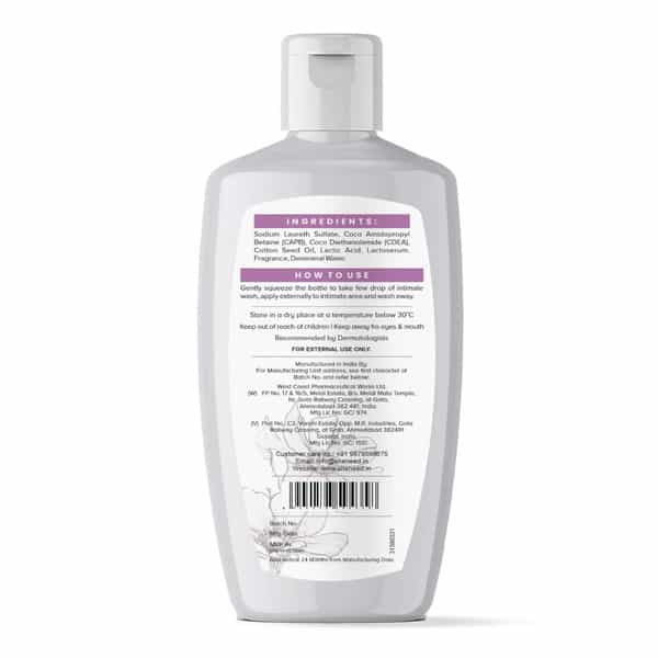 Sheneed Anti-Itch Feminine Intimate Wash - Reduces Redness | Itchiness & Smoothens Skin|100 Ml