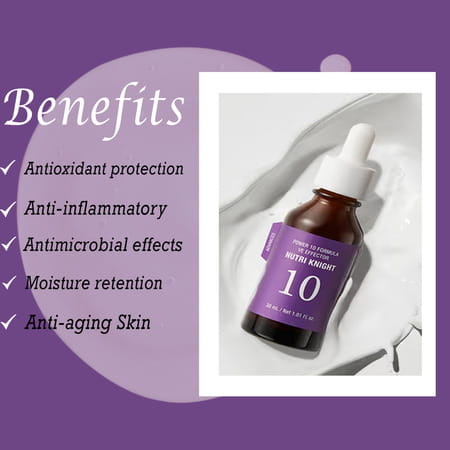 It'S Skin Power 10 Formula Ve Effector - For Skin Brightening - Skin Lightening - Hydration -30ml