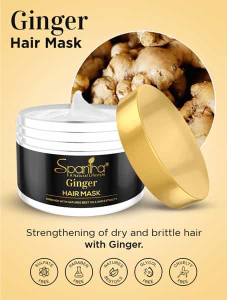 Spantra Ginger Hair Mask 250Gm
