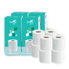 Imvelo 2Ply Embossed Toilet Paper Roll|Pack Of 4 - 2 Rolls Each Pack|180 Pulls Each Roll|1440 Pulls