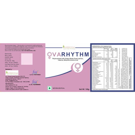 Ambrosia Nutrition Ovarhythm 150g