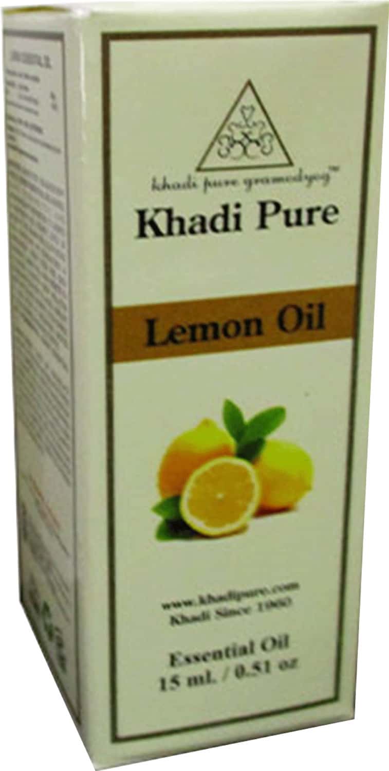 Khadi Pure Herbal Lemon Essential Oil - 15ml
