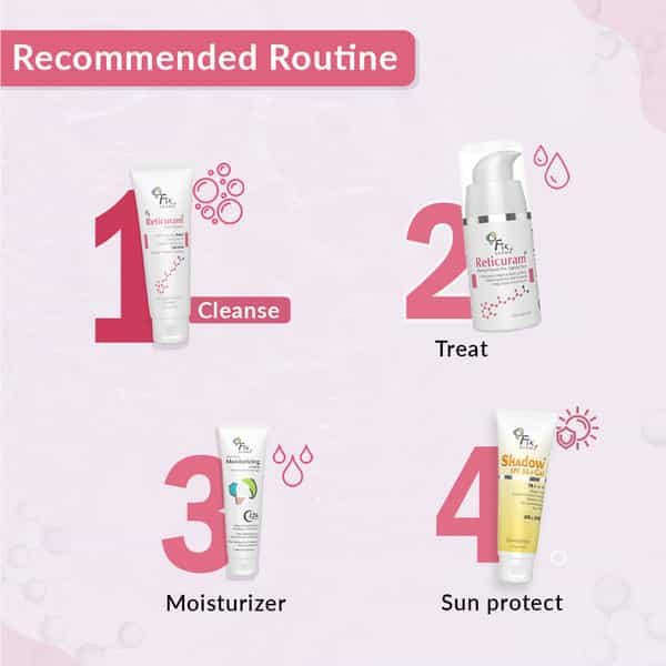 Fixderma 0.5% Retinol Reticuram Face Cleanser With Jojoba Oil For All Skin Types - 75Ml
