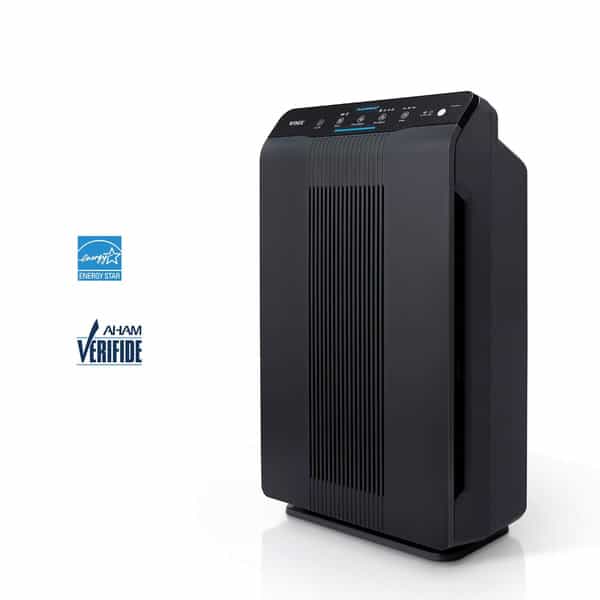Winix 5500-2 Air Purifier Plasmawave And Odor Reducing Washable Aoc Carbon Filter (Black) 1 No's