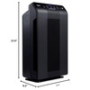 Winix 5500-2 Air Purifier Plasmawave And Odor Reducing Washable Aoc Carbon Filter (Black) 1 No's