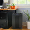 Winix 5500-2 Air Purifier Plasmawave And Odor Reducing Washable Aoc Carbon Filter (Black) 1 No's