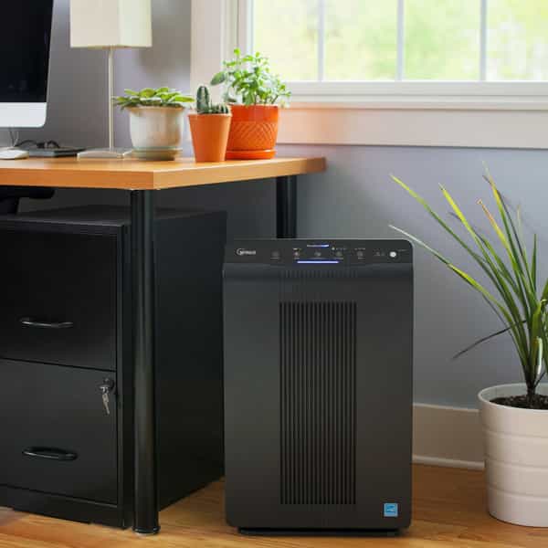 Winix 5500-2 Air Purifier Plasmawave And Odor Reducing Washable Aoc Carbon Filter (Black) 1 No's