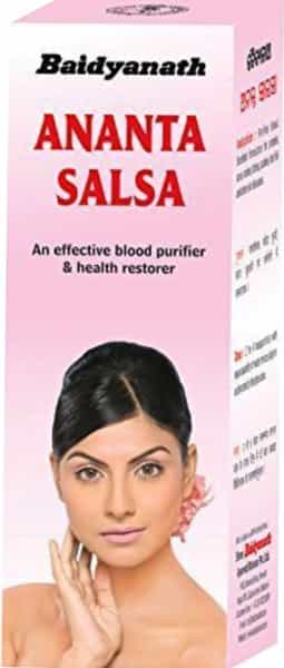 Baidyanath Ananta Salsa | Blood Purifier & Health Restorer | Bottle | Oral Liquid | 220 Ml