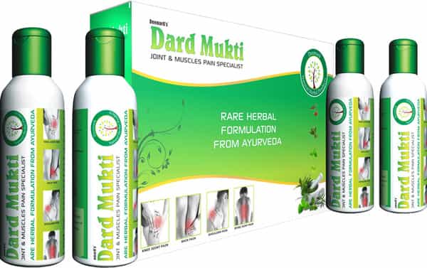 Deemark Dard Mukti Oil 800Ml For Joint & Muscles Pain Cramp Cervical Arthritis Joints &Twitching