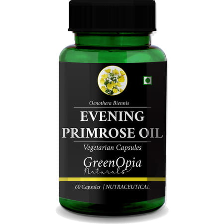Greenopia Evening Primrose Oil 60 Liquid Filled Vegetarian Capsules