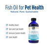 Nordic Naturals Pet Cod Liver Oil 1104 Mg Omega-3 Fish Oil For Dogs With Epa & Dha 237Ml