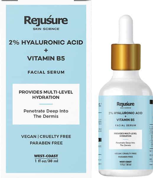 Rejusure 2% Hyaluronic Acid + Vitamin B5 Facial Serum 30Ml