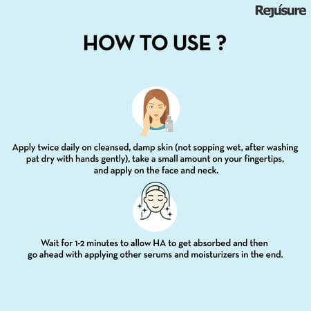 Rejusure 2% Hyaluronic Acid + Vitamin B5 Facial Serum 30ml
