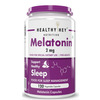 Healthyhey Sleep Aid Melatonin 2 Mg 120 Vegetable Capsules - Promotes Sleep