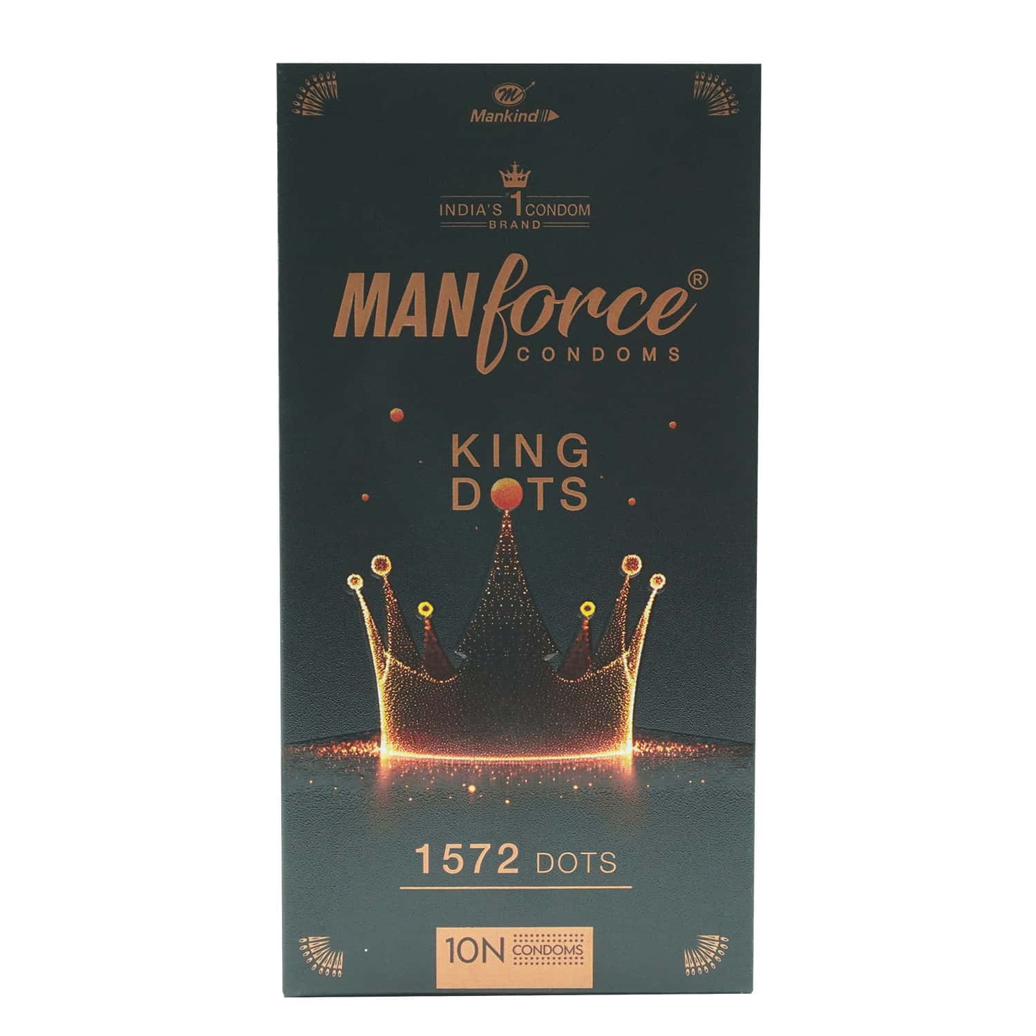 Manforce King Dots 1572 Dots Condoms 10 No'S