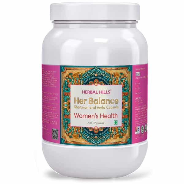 Herbal Hills Her Hormonal Balance Help Reduce Menstrual Discomfort 900 Capsule
