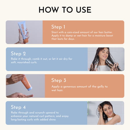 Fix My Curls Curl Moisture Styling Duo - 50g Each