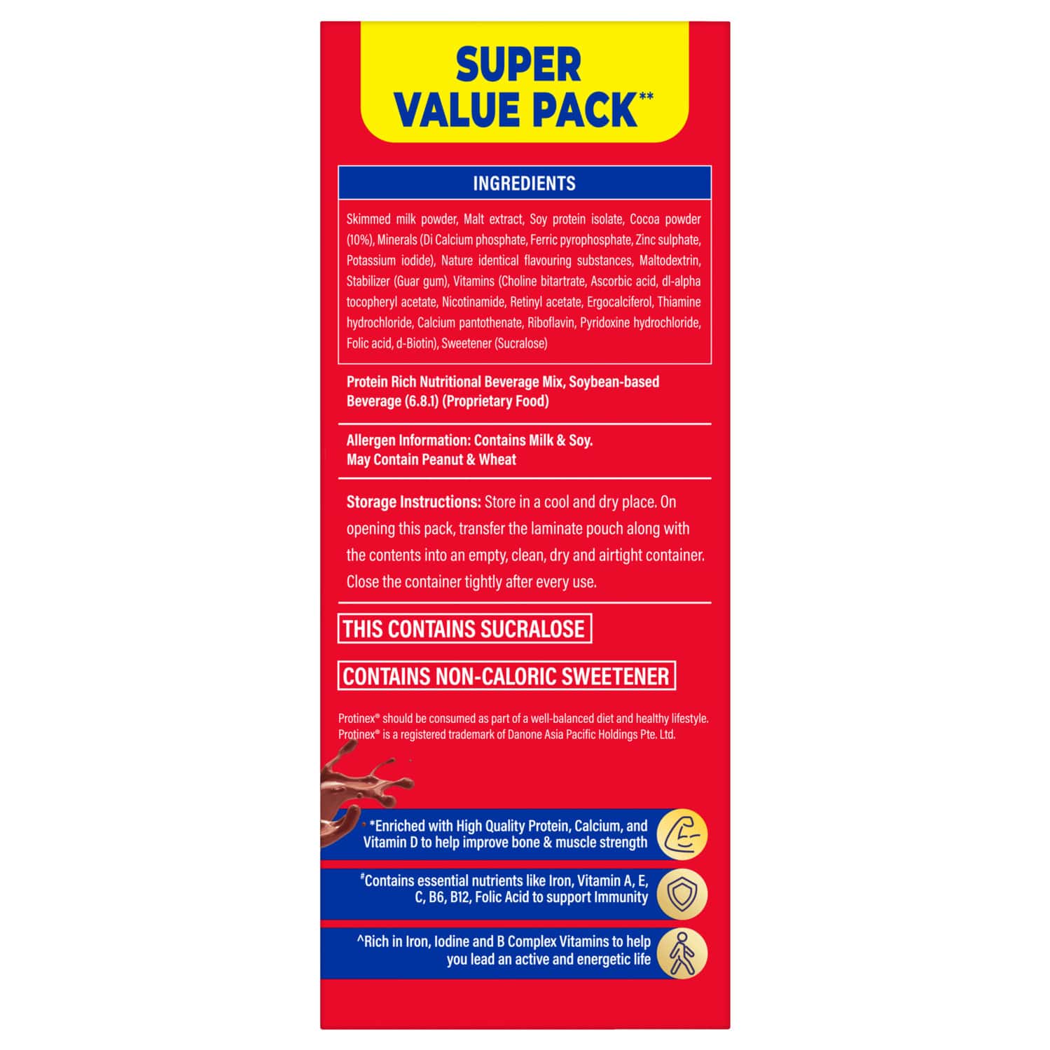 Buy PROTINEX HEALTH AND NUTRITIONAL POWDER FOR ADULTS RICH CHOCOLATE