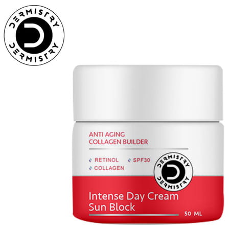 Dermistry Anti Aging Collagen Boost Retinol Spf 30 Moisturizer Day Face Cream For Fine Lines Wrinkle