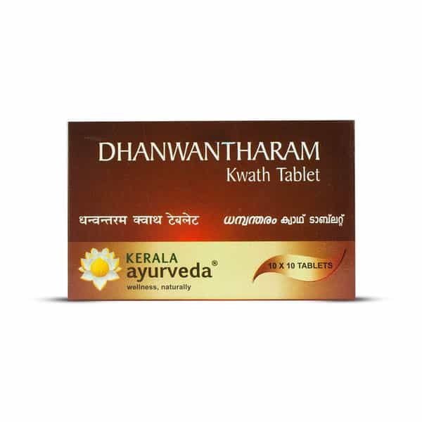 Kerala Ayurveda Dhanwantharam Kwath Tablet 100 Nos