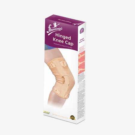 Flamingo Hinged Knee Cap Support Brace Sleeves | Size-Xl
