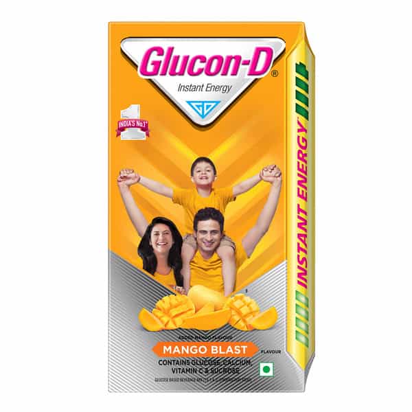Glucon-D Mango Blast With 3 Benefits Of Energy | Recovery | And Immunity | 1 Kg