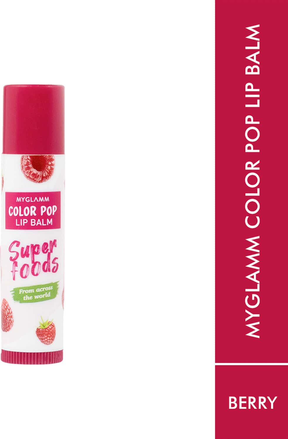 Myglamm Color Pop Lip Balm-Berry