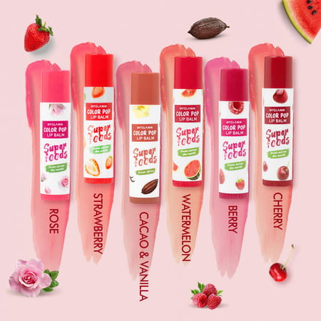 Myglamm Color Pop Lip Balm-Berry