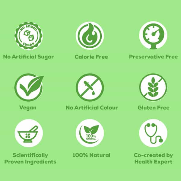 Sheneed Superfood Greens & Herbs With 42+ Vitamins & Minerals-Better Digestion & Detox - 300Gm